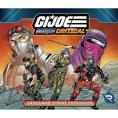 Renegade Game Studio G.I. JOE Mission Critical: Vanguard Strike Expansion RPG Cooperative Miniatures Boardgame