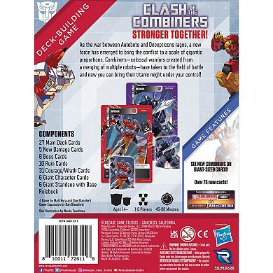 Renegade Games Transformers Deck Building Game Clash of the Combiners Expansion