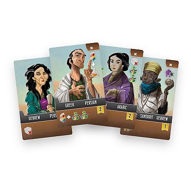 Renegade Games - Scholars of the South Tigris - Dice Bag-Building Strategy Board Game