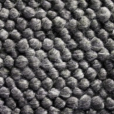 Town & Country Olea Bubble Texture Handcrafted 100% Wool Area Rug