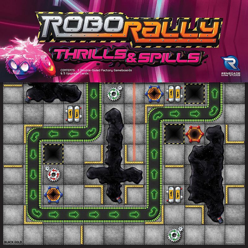RENEGADE GAMES Renegade Game Robo Rally Thrills & Spills Expansion, Multi