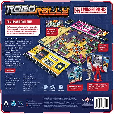 Renegade Game Studio Robo Rally: Transformers Racing Board Game