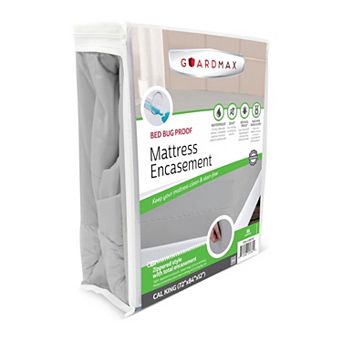 Guardmax Waterproof Zippered Mattress Encasement