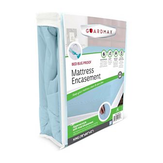 Guardmax Waterproof Zippered Mattress Encasement