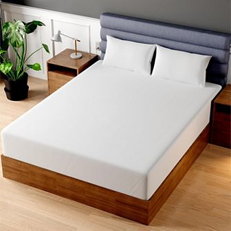 Superity Linen 100% Cotton Breathable Fitted Sheet 44 Inch