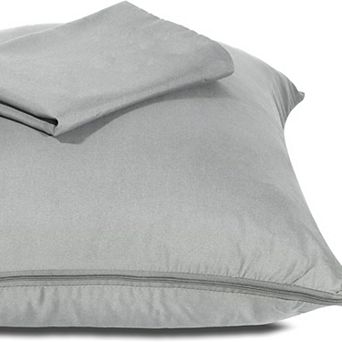 Micropuff Microfiber Pillow Protector With Zipper (4 Pack)