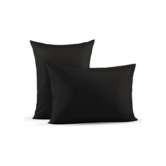 Superity Linen Cotton Pillow Cases Envelope Closure (set Of 2)