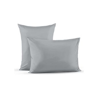 Superity Linen Cotton Pillow Cases Envelope Closure (set Of 2)