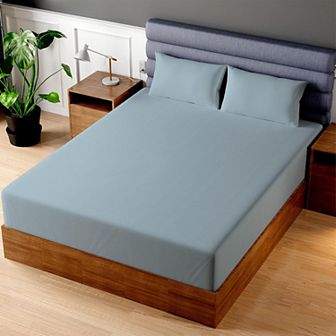 Superity Linen 100% Cotton Breathable Fitted Sheet