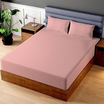 Superity Linen 100% Cotton Breathable Fitted Sheet