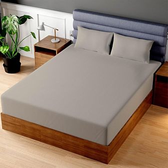 Superity Linen 100% Cotton Breathable Fitted Sheet