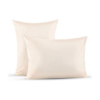 Superity Linen Cotton Pillow Cases Envelope Closure (set Of 2)