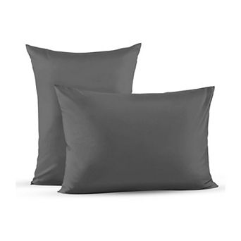Superity Linen Cotton Pillow Cases Envelope Closure (set Of 2)