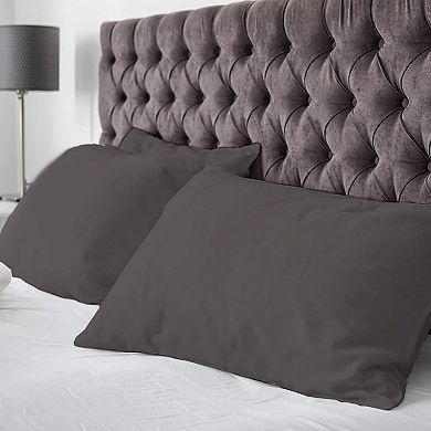 Superity Linen Cotton Pillow Cases Open Enclosure (set Of 2)