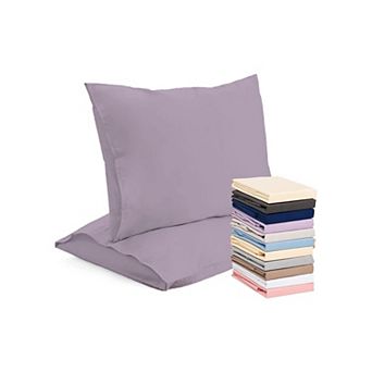 Superity Linen Cotton Pillow Cases Open Enclosure (set Of 2)