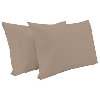 Superity Linen Cotton Pillow Cases Open Enclosure (set Of 2)
