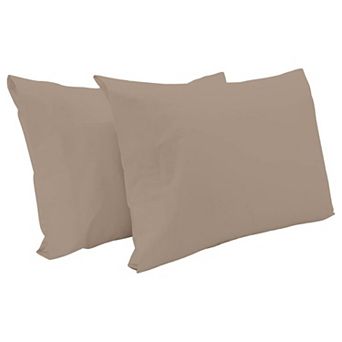 Superity Linen Cotton Pillow Cases Open Enclosure (set Of 2)