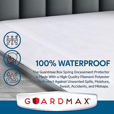 Gurdmax Waterproof Zippered Box Spring Cover