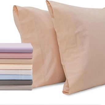 Superity Linen Cotton Pillow Cases Open Enclosure (set Of 2)
