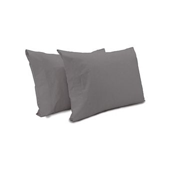 Superity Linen Cotton Pillow Cases Open Enclosure (set Of 2)