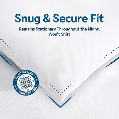 Guardmax Waterproof White Zippered Duvet Cover