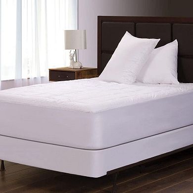 Circleshome Ultra-plush Down Alternative Cotton Top Mattress Pad