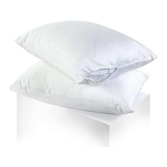 The Grand Poly-cotton Zippered Pillow Protector 8 Pack
