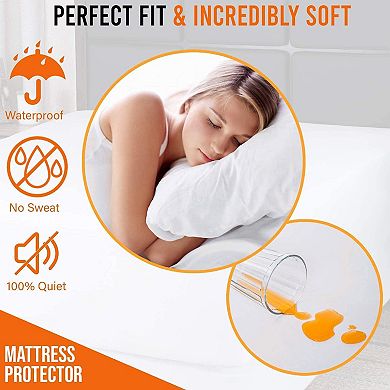 Guardmax Fitted Waterproof Mattress Protector