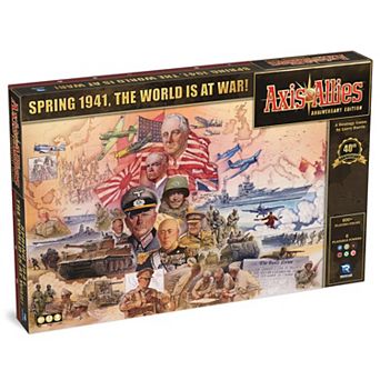 Renegade Game Studio Axis & Allies: Anniversary Edition 40th Anniversary Deluxe Edition WWII Board Game