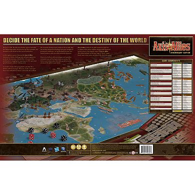 Renegade Game Studio Axis & Allies: Anniversary Edition 40th Anniversary Deluxe Edition WWII Board Game