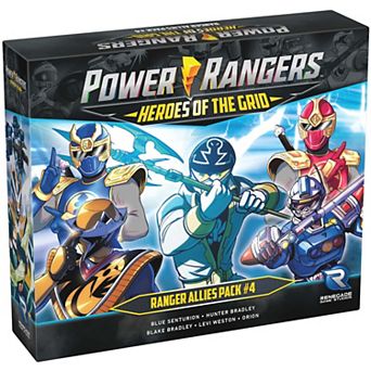 Power Rangers: Heroes Of The Grid: Allies Pack #4 Expansion Roleplaying Miniatures Game