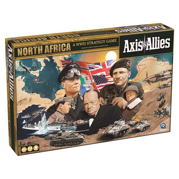 Axis & Allies: North Africa - WWII Strategy Board Game 2 Scenerios