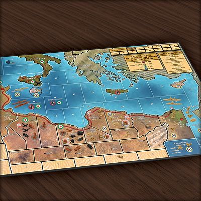 Axis & Allies: North Africa - WWII Strategy Board Game 2 Scenerios