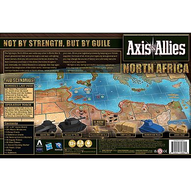 Axis & Allies: North Africa - WWII Strategy Board Game 2 Scenerios War Miniatures Campaign Game