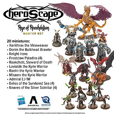 Renegade Game Heroscape Age of Annihilation Master Set Terrain Tile & Miniatures Game