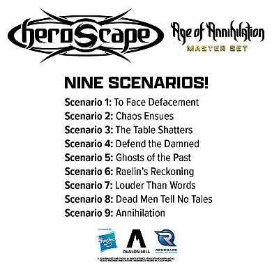 Renegade Game Heroscape Age of Annihilation Master Set Terrain Tile & Miniatures Game
