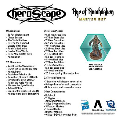 Renegade Game Heroscape Age of Annihilation Master Set Terrain Tile & Miniatures Game