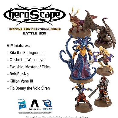 Renegade Game Heroscape Battle for The Wellspring Battle Box Terrain Tile & Miniatures Game