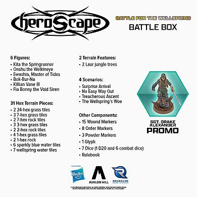 Renegade Game Heroscape Battle for The Wellspring Battle Box Terrain Tile & Miniatures Game