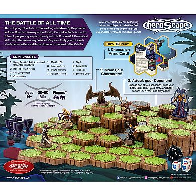 Renegade Game Heroscape Battle for The Wellspring Battle Box Terrain Tile & Miniatures Game