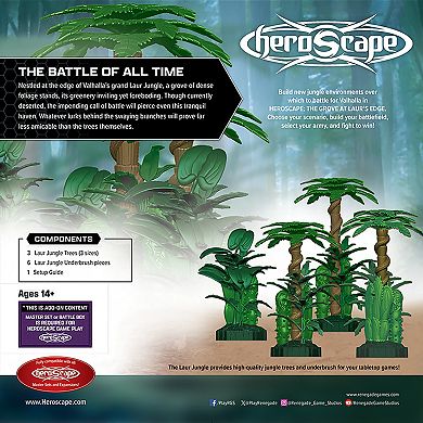 Renegade Game Heroscape The Grove at Laur's Edge Terrain Expansion