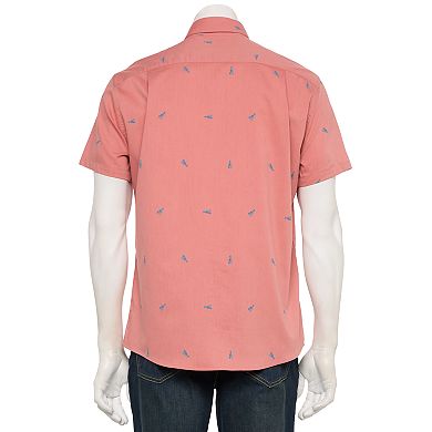 Men's Sonoma Goods For Life® Adaptive Short Sleeve Performance Button-Down Shirt