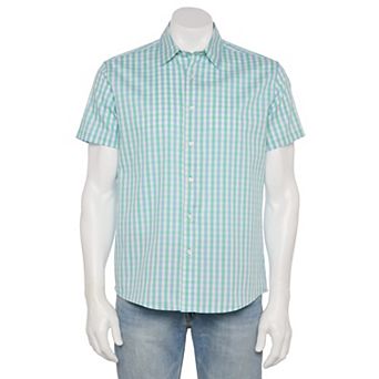 Men's Sonoma Goods For Life® Adaptive Short Sleeve Performance Button-Down Shirt