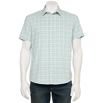 Men's Sonoma Goods For Life® Adaptive Short Sleeve Performance Button-Down Shirt