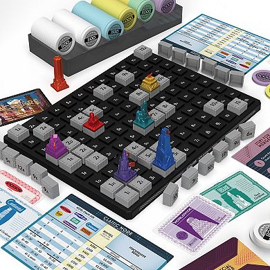Renegade Game Studio Acquire 60th Anniversary Edition Deluxe Components Finance Game