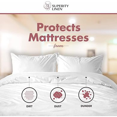 Superity Linen 100% Cotton Duvet Cover