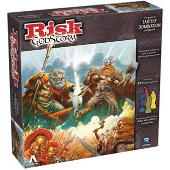 Renegade Game Studio Risk: Godstorm Command 5 Ancient Cultures! War Strategy Board Game