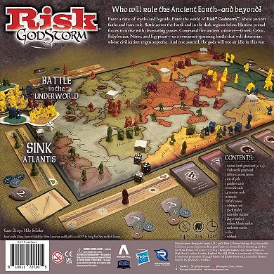 Renegade Game Studio Risk: Godstorm Command 5 Ancient Cultures! War Strategy Board Game