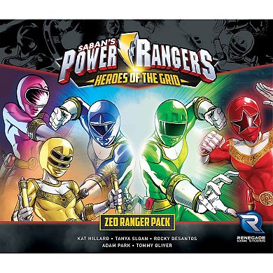 Renegade Game Studio Power Rangers Heroes of the Grid Zeo Ranger Pack