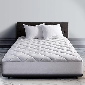 Circleshome Doublepuff Microfiber Fleece Mattress Pad
